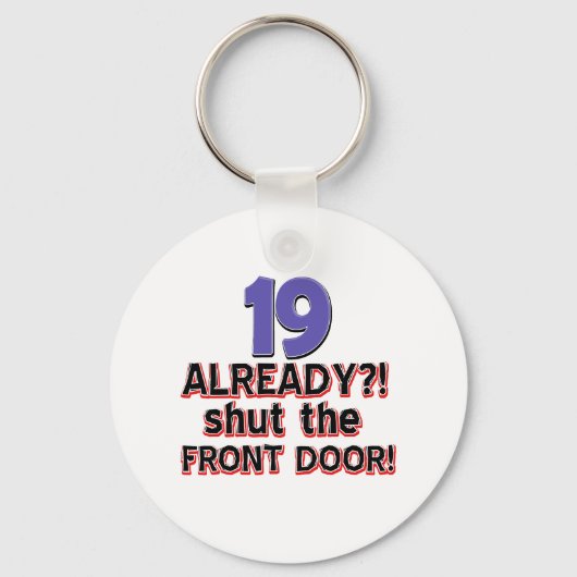 Porte-clés 19e anniversaire (Recto)