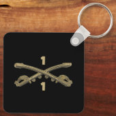 Porte-clés 1/1 Porte - clé de l'Association de cavalerie (Verso)