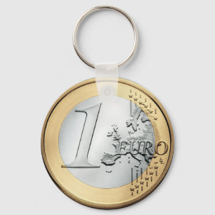Porte-clés 1 euro PIÈCE DE MONNAIE