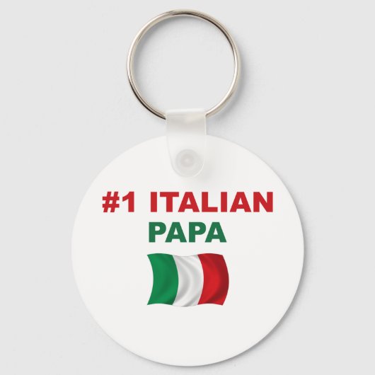 Porte-clés #1 Papa italien (Recto)