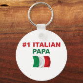 Porte-clés #1 Papa italien (Recto)