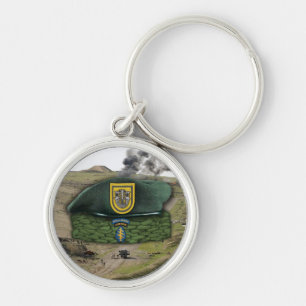 Porte-clés 1er Porte - clé des anciens combattants des bérets