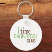 Porte-clés 1ère fois Grandmas Club (Vert) (Recto)