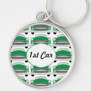 Porte-clés 1ère voiture Green Classic Car