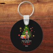 Porte-clés 1st Christmas In Our New Home Xmas Gift For Weimar (Recto)