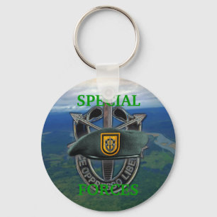 Porte-clés 1st special forces group green berets son Keychain