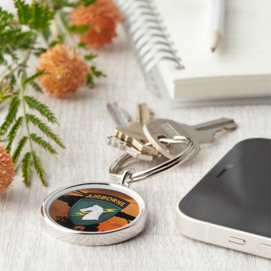 Porte-clés 1st Special ops SOC SOCOM USASOC Veterans Vets (Côté)