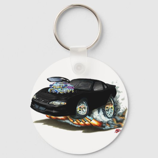 Porte-clés 2000-05 Monte Carlo Black Car (Recto)