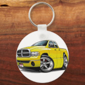 Porte-clés 2003-08 Camion quadruple Jaune Ram (Recto)