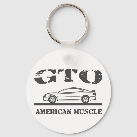 Porte-clés 2004-06 GTO American Muscle Car (Recto)