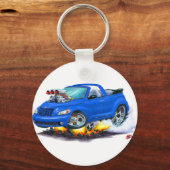 Porte-clés 2008-10 PT Cruiser Blue Convertible (Recto)