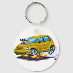 Porte-clés 2008-10 voiture d'or de croiseur de pinte