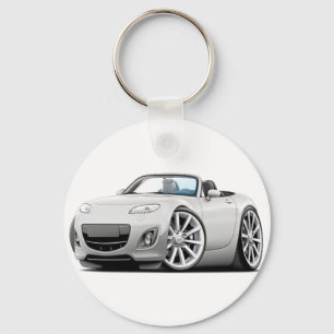 Porte-clés 2009-13 Miata White Car