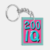 Porte-clés 200 émoticônes de jeu IQ (Devant gauche)