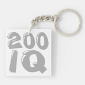 Porte-clés 200 émoticônes de jeu IQ (Dos)