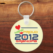 Porte-clés 2012 T-shirts et cadeaux fiers de grand-papa (Recto)