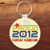 Porte-clés 2012 T-shirts et cadeaux fiers de Nana (Recto)