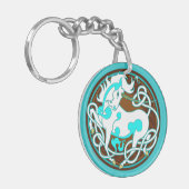 Porte-clés 2014 porte - clé bilatéral de licorne - (Devant gauche)