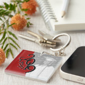 Porte-clés 2019 Red Graduation Picture (Devant Droit)