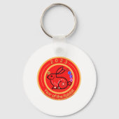 Porte-clés 2023-Année du design lapin (Verso)
