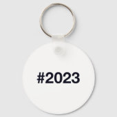 Porte-clés 2023 Hashtag 2 Anniversaire (Recto)
