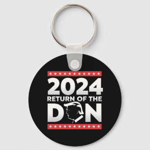 Porte-clés 2024 Retour du Don Trump 45 47 Président américain