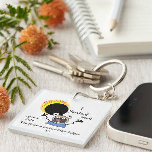 Porte-clés 2024 Solar Eclipse Survival