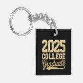 Porte-clés 2025 College Graduate Graduate School Senior (Devant gauche)