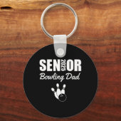 Porte-clés 2025 Senior Bowling Dad Bowling Team Parent Helper (Recto)