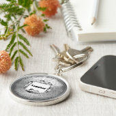 Porte-clés 2026 Calendar Round Keychain Teacher (Côté)