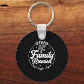 Porte-clés 2026 Family Reunion Back Together Again Reunion Ma (Recto)