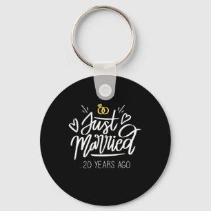 Porte-clés 20e anniversaire du Mariage
