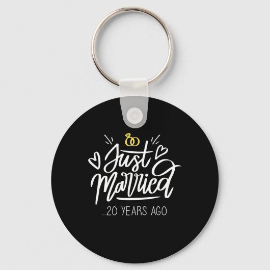 Porte-clés 20e anniversaire du Mariage (Recto)