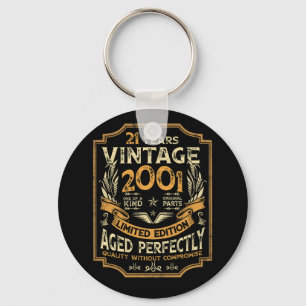 Porte-clés 21 ans Vintage 2001 21e anniversaire