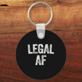 Porte-clés 21st Birthday Legal Af Long Sleeve (Recto)