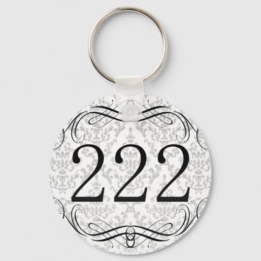 Porte-clés 222 Indicatif régional (Recto)