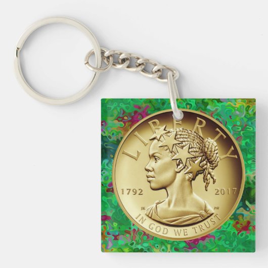 Porte-clés 225e anniversaire de l'American Liberty 2017  (Devant)