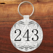 Porte-clés 243 Indicatif régional (Recto)