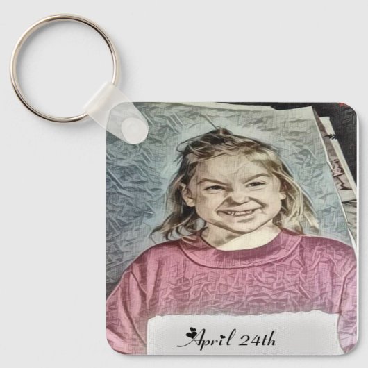 Porte-clés 24 avril (Recto)
