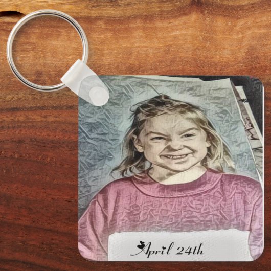 Porte-clés 24 avril (Recto)