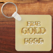 Porte-clés 24 Karat Gold Bullion Bar (Recto)