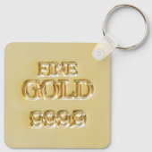 Porte-clés 24 Karat Gold Bullion Bar (Dos)