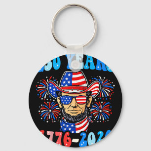 Porte-clés 250 Ans George Washington 1776-2026 250e Anniversa