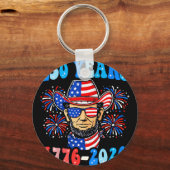 Porte-clés 250 Ans George Washington 1776-2026 250e Anniversa (Recto)