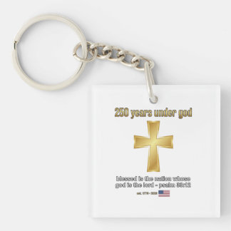 Porte-clés 250 Ans sous Dieu