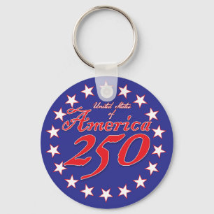 Porte-clés 250e anniversaire de l'Amérique