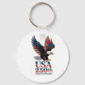 Porte-clés 250e anniversaire des États-Unis (Recto)