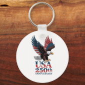 Porte-clés 250e anniversaire des États-Unis (Recto)