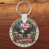 Porte-clés 250e anniversaire des États-Unis (Recto)