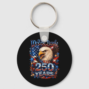 Porte-clés 250e anniversaire Usa aigle patriotique 250e Indép